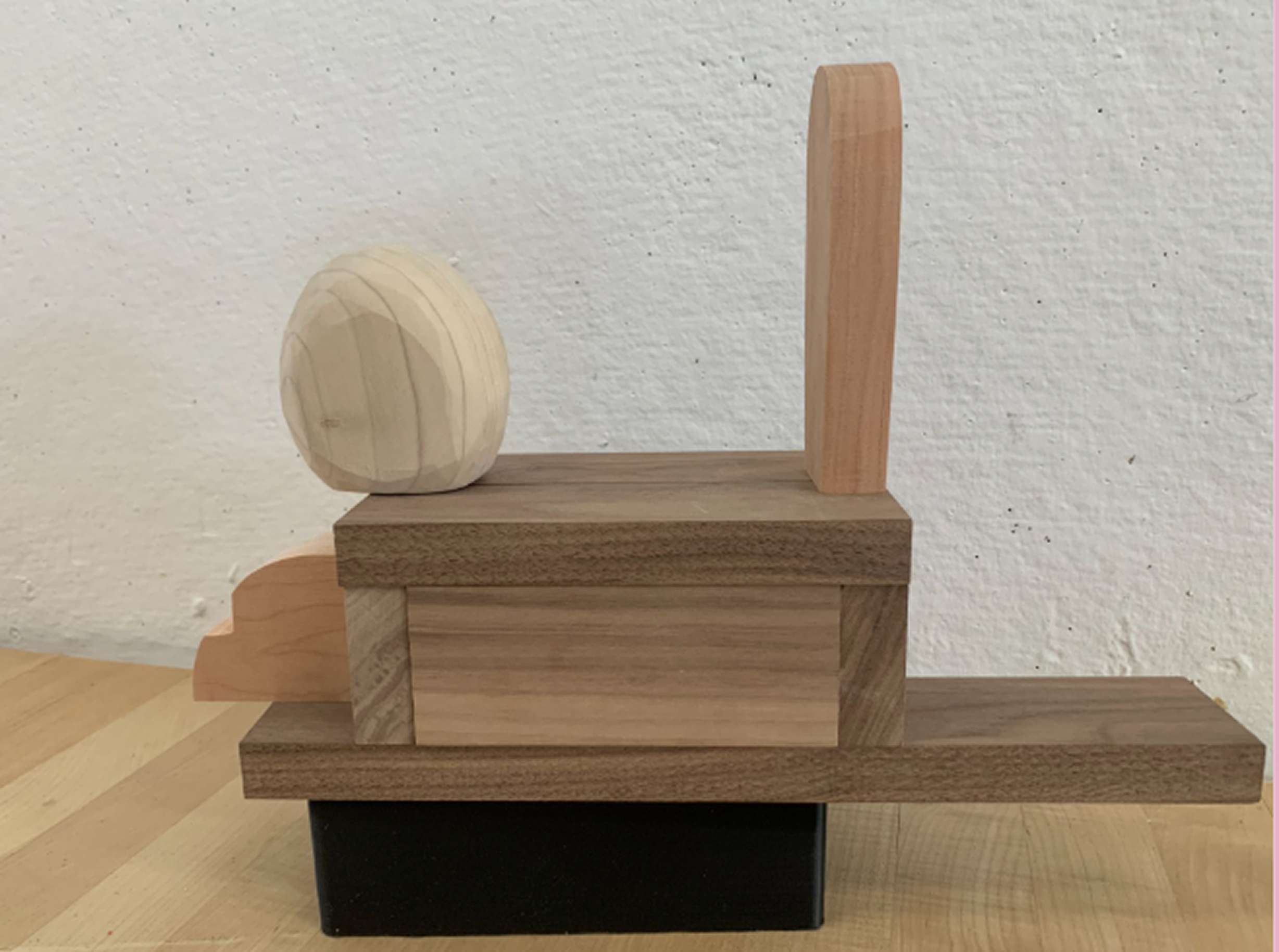 Raw wood form